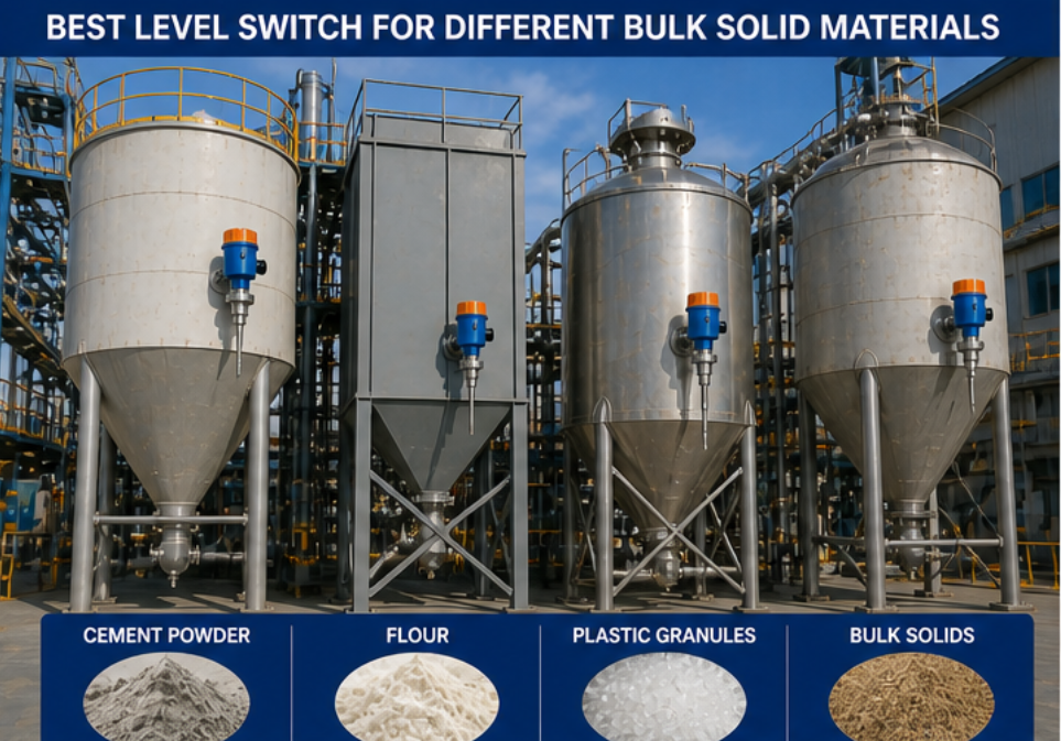 Best Level Switch For Cement, Flour, Plastic Granules And Bulk Solids