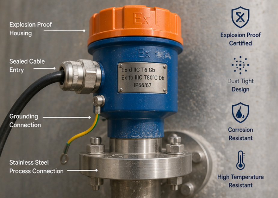 ATEX Level Switch for Industrial Areas​