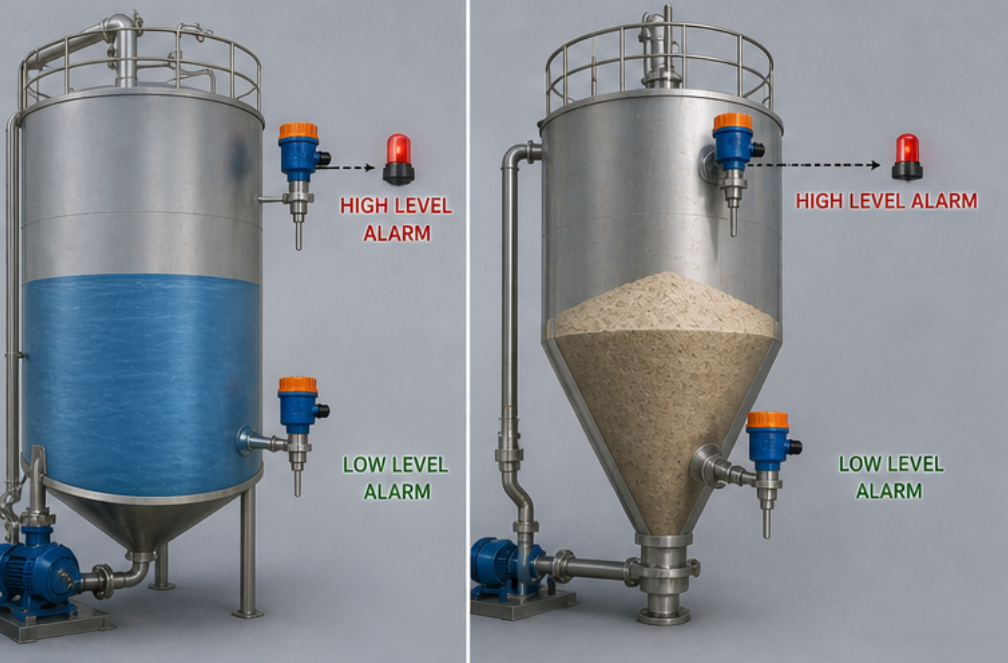 Level switch application details for quoting