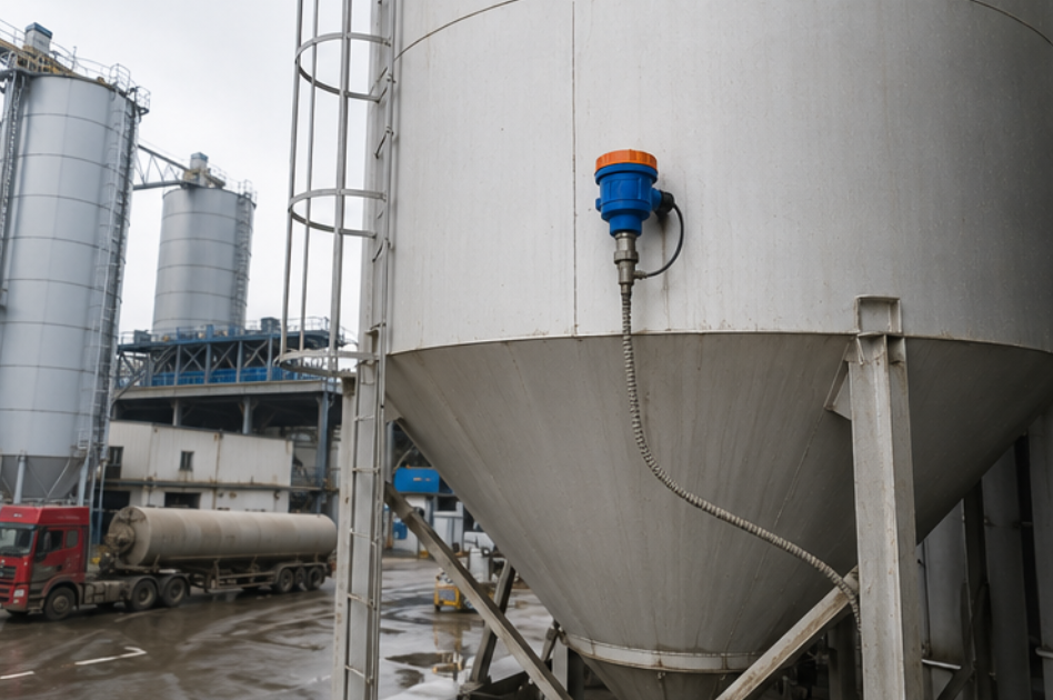 Powder Silo Level Switch False Alarm