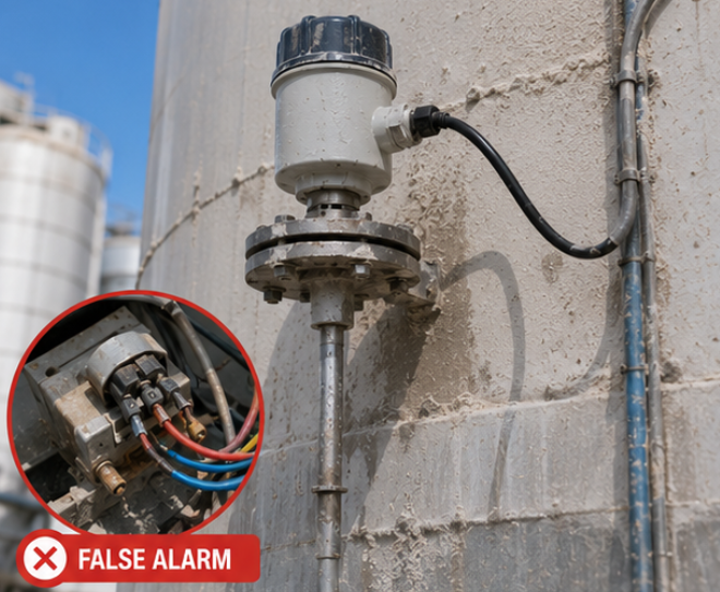 Why Incorrect Silo Level Switch Wiring Causes Frequent Production Stops