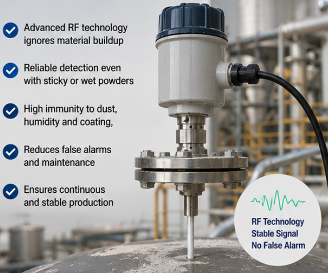 Powder Silo False Alarm Prevention Powder Silo False Alarm Prevention