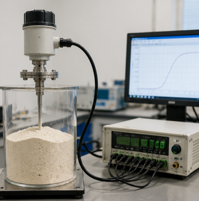 Pre-Production Powder Sensor Test