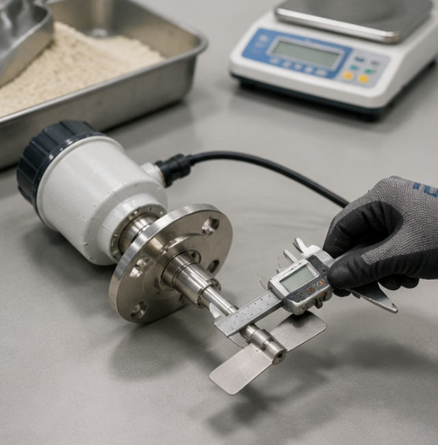 Rotary Paddle Level Switch Test