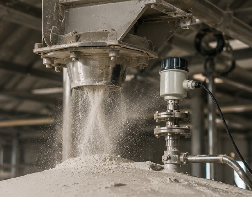 Powder Silo Level Switch Installation