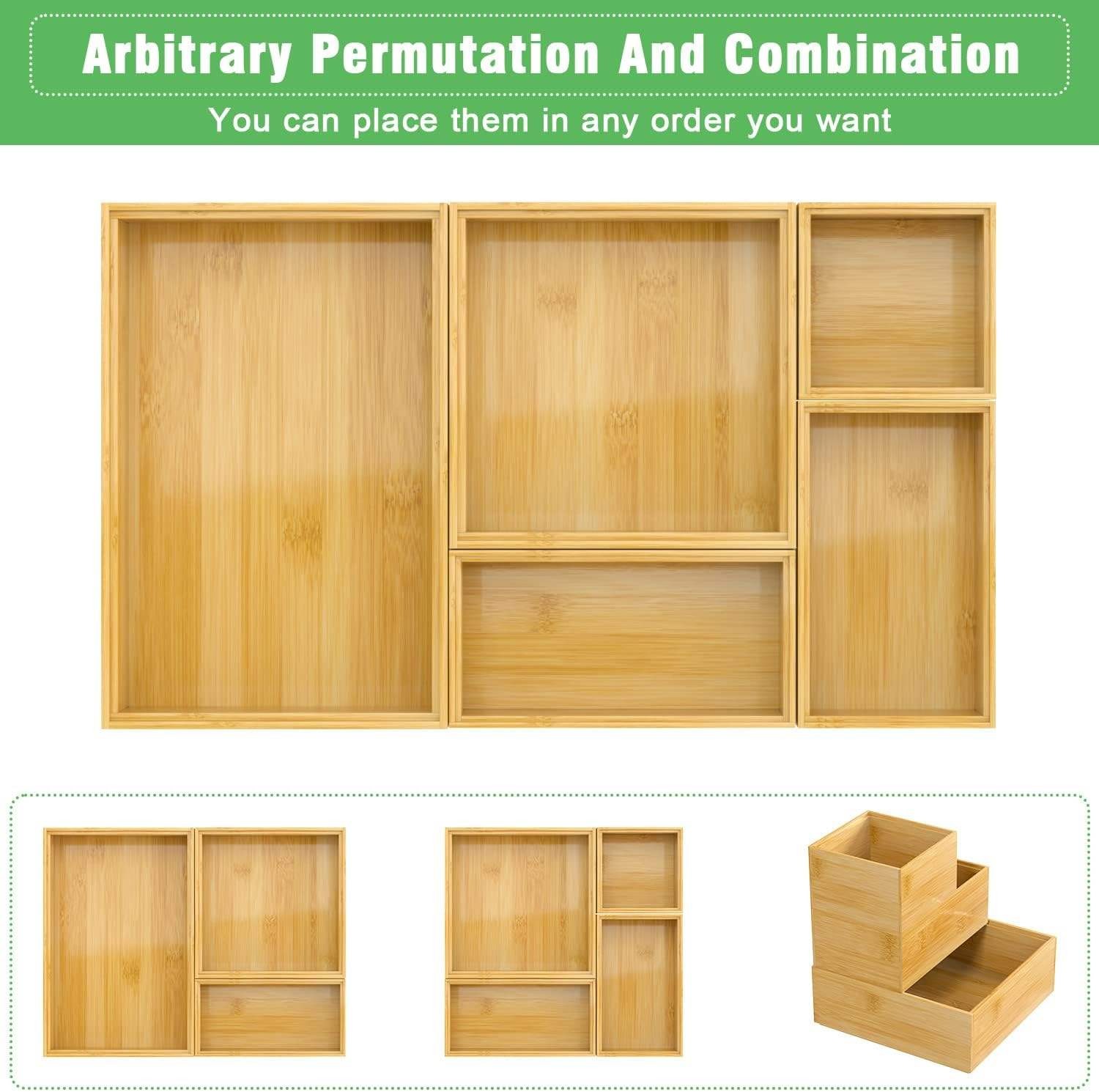 Bamboo Rectangle Storage Box, Bamboo Homeware Importer