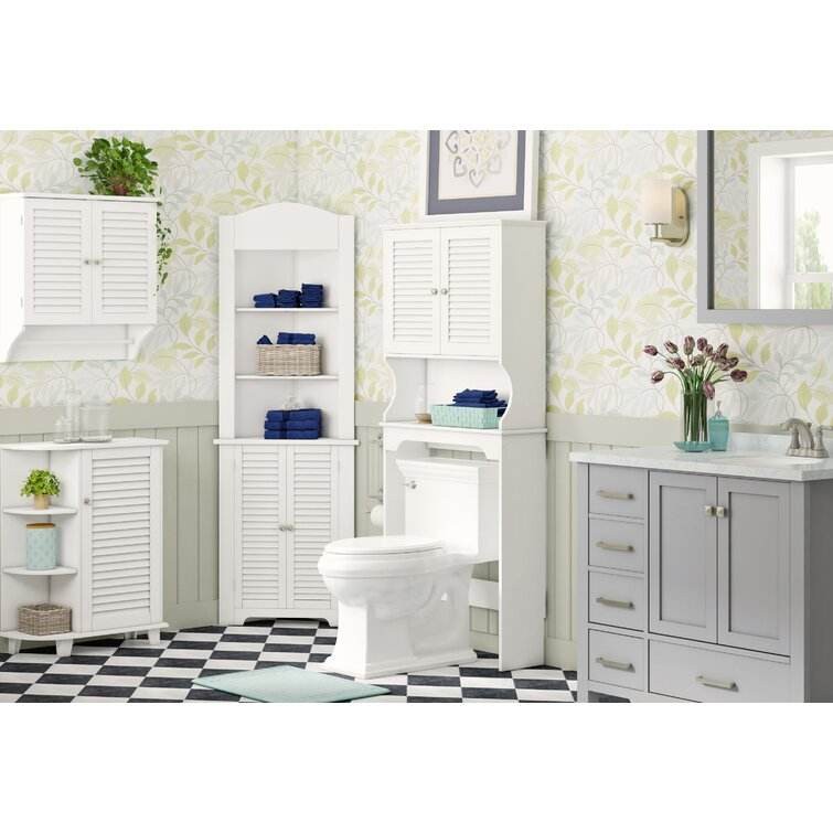 Toilet Cabinet Shelving Unit, Sustainable Furniture Supplier