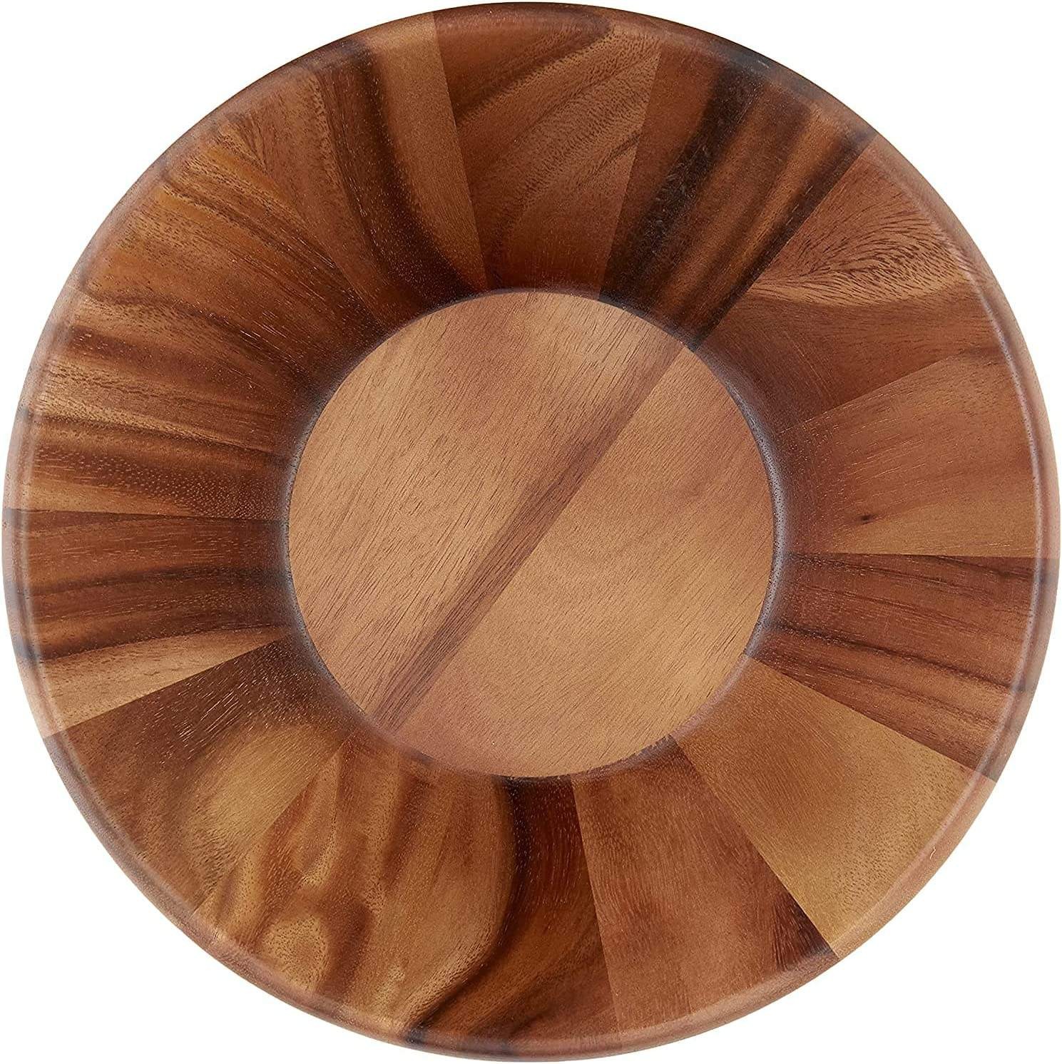 Acacia Salad Fruit Vegetables Bowl, Acacia Kitchenware Bulk Manufacturer