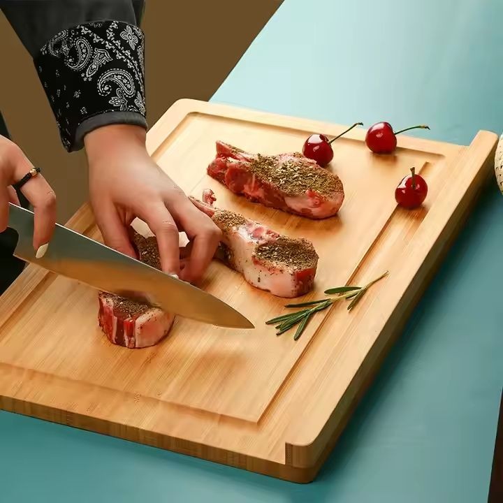 Bamboo Z-Shaped Table Countertop, FSC certified bamboo chopping board