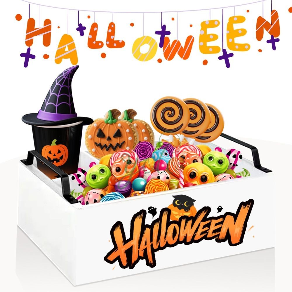 Wholesale Manufacturer of FSC Certified Bamboo Halloween White Service Boxes