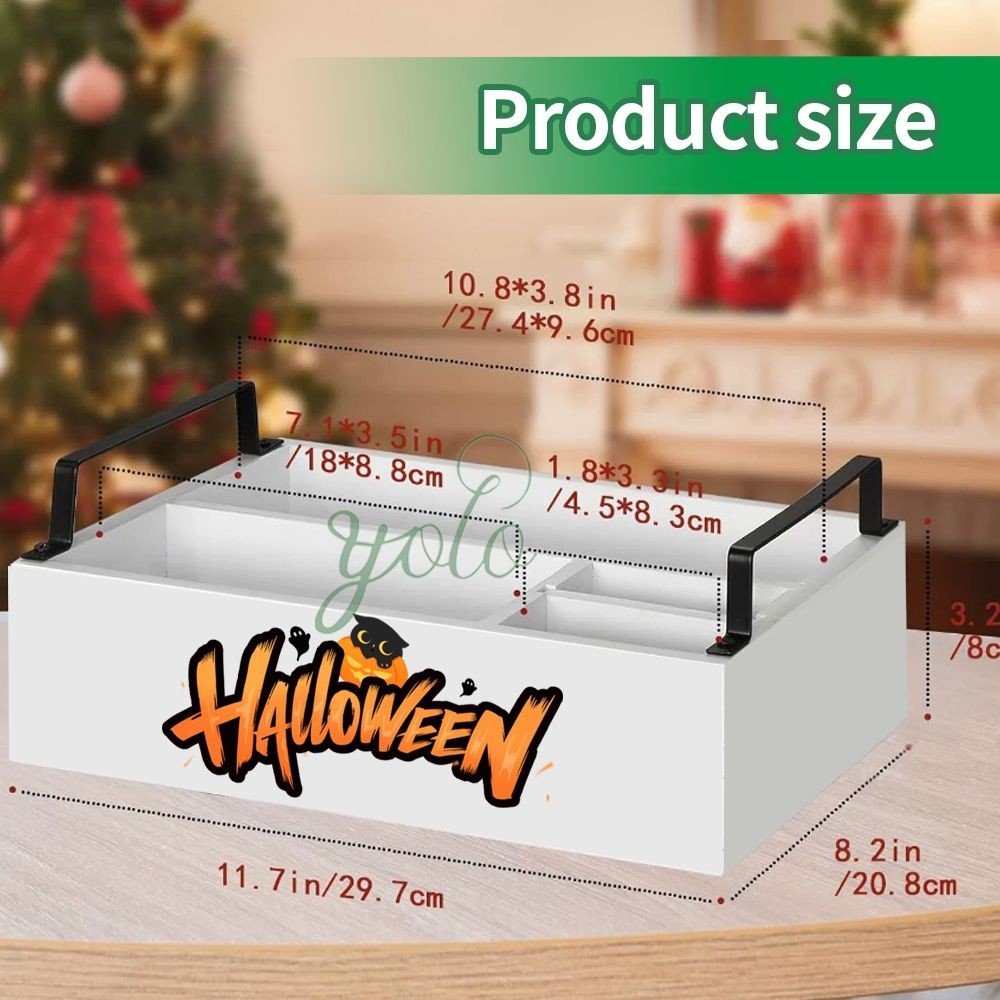 Wholesale Manufacturer of FSC Certified Bamboo Halloween White Service Boxes
