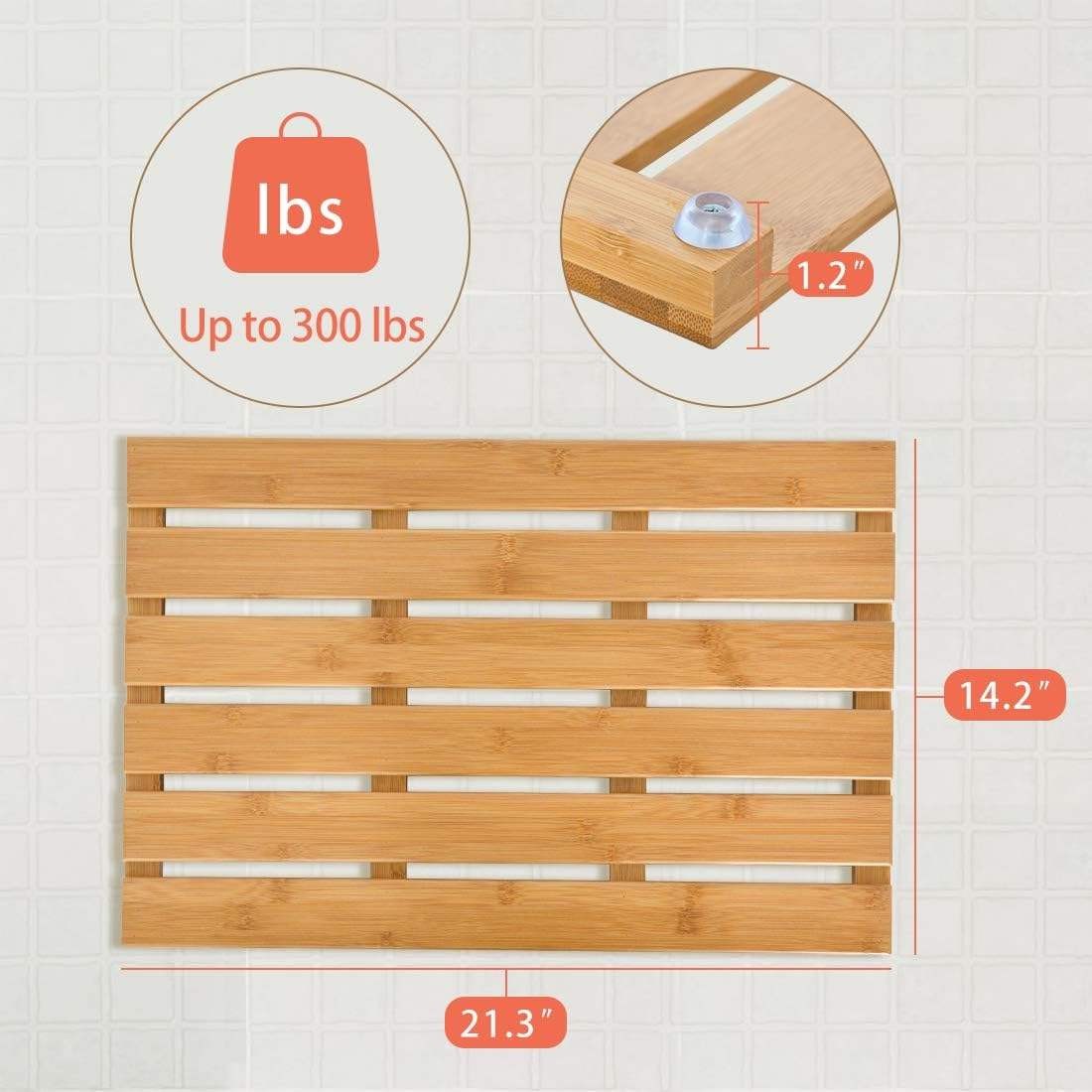 Bathroom Mat, Sustainable Bamboo Tableware Bulk Manufacturer