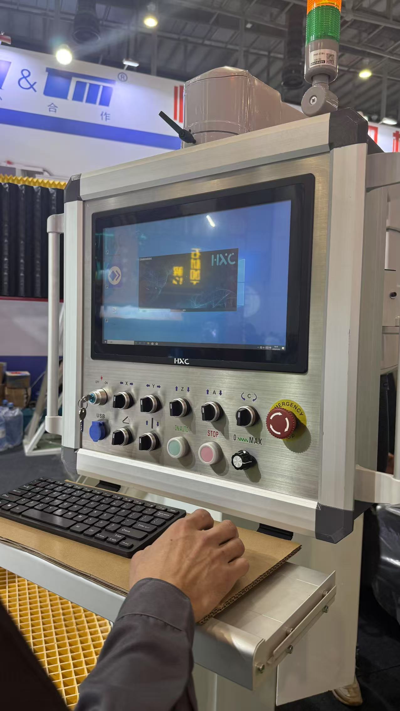 5 Axis Cnc Stone Cutting Machine Sink Hole Cutter