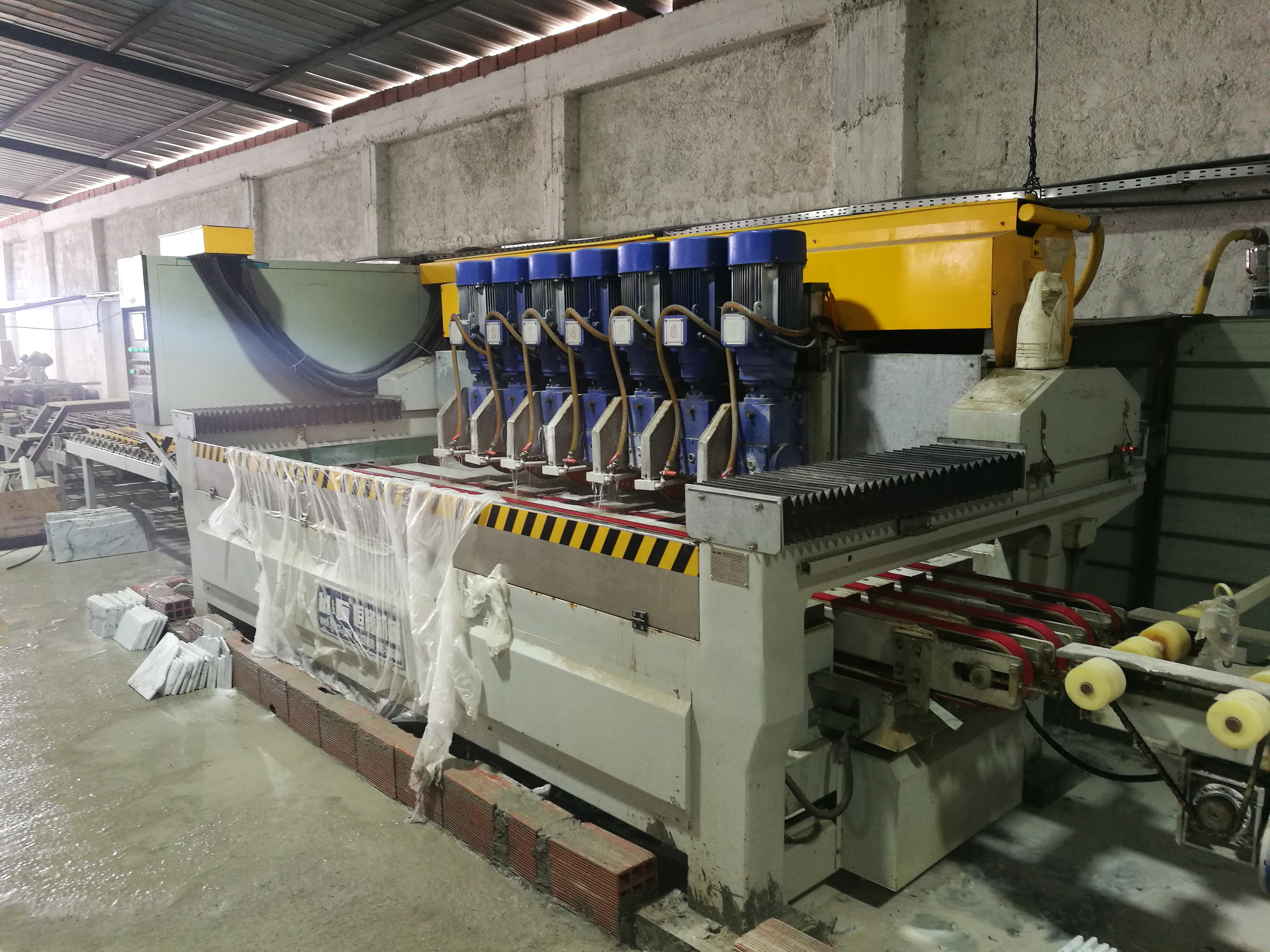 Automatic Marble Stone Tile Cutting Production Line