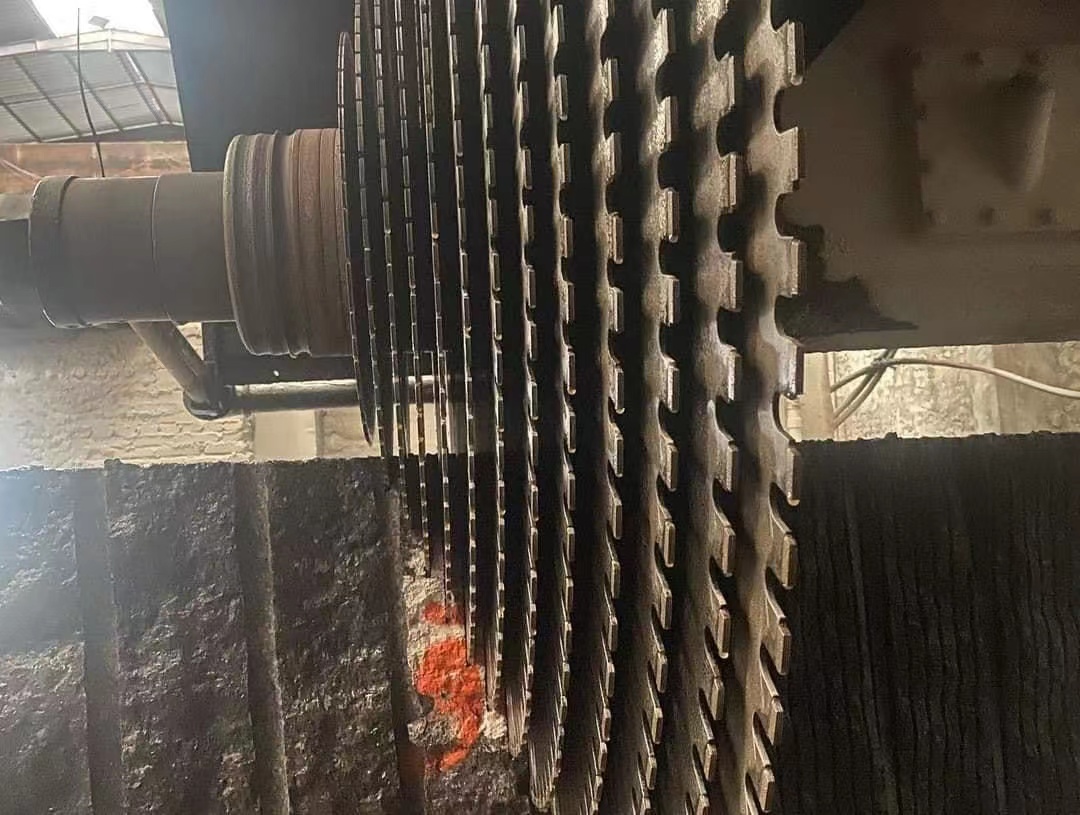 Stone Multi Blades Block Cutter Cutting Machinery
