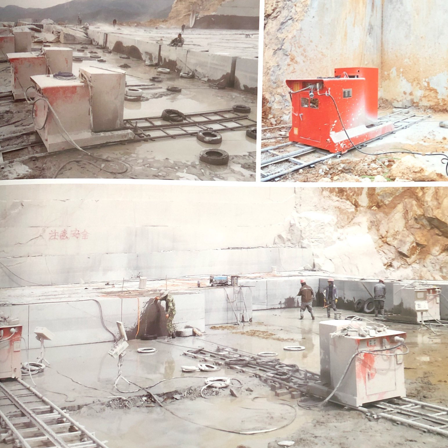 Quarry Wire Saw Mining Stone Cutting Machine