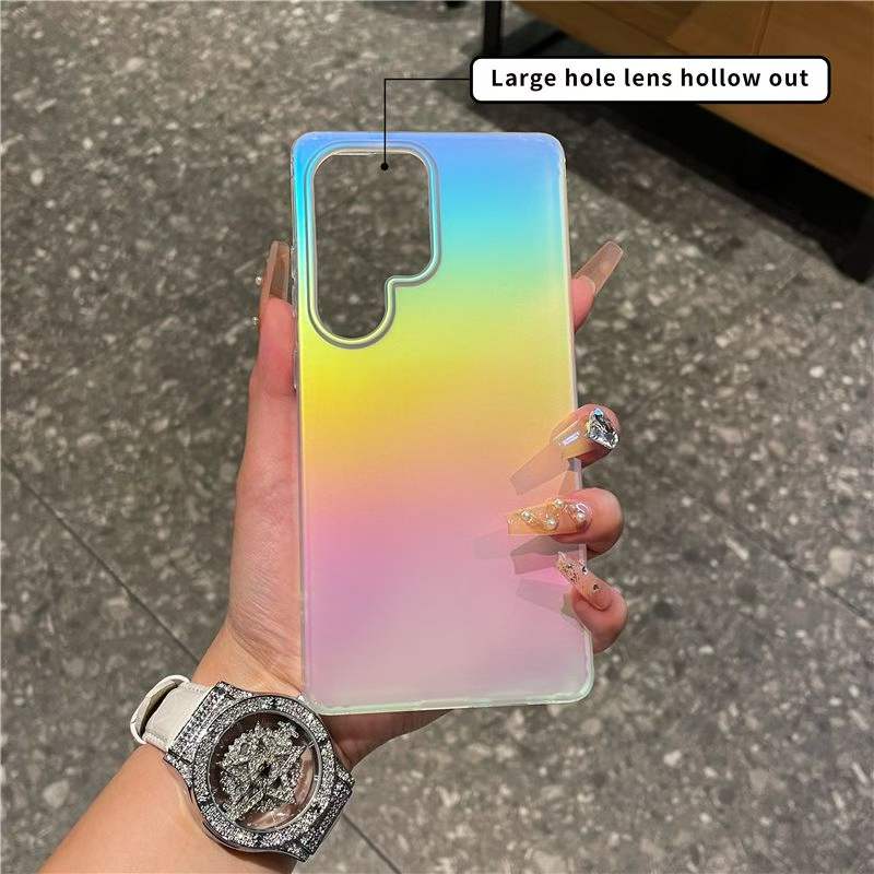 Sandblasted chrome-plated phone case
