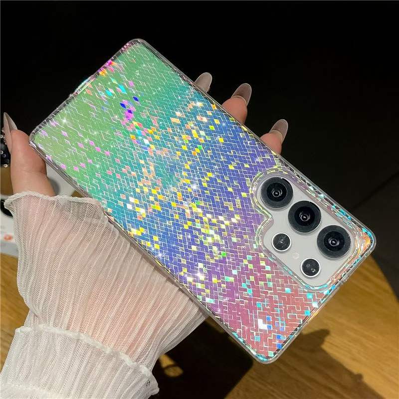 Flashy mobile phone case