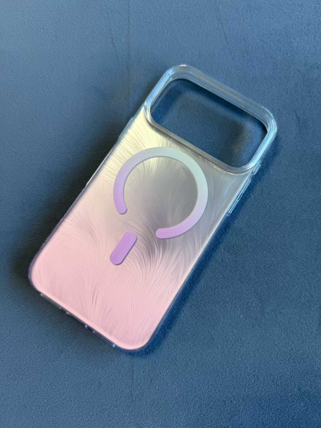 Gradient-colored phone case