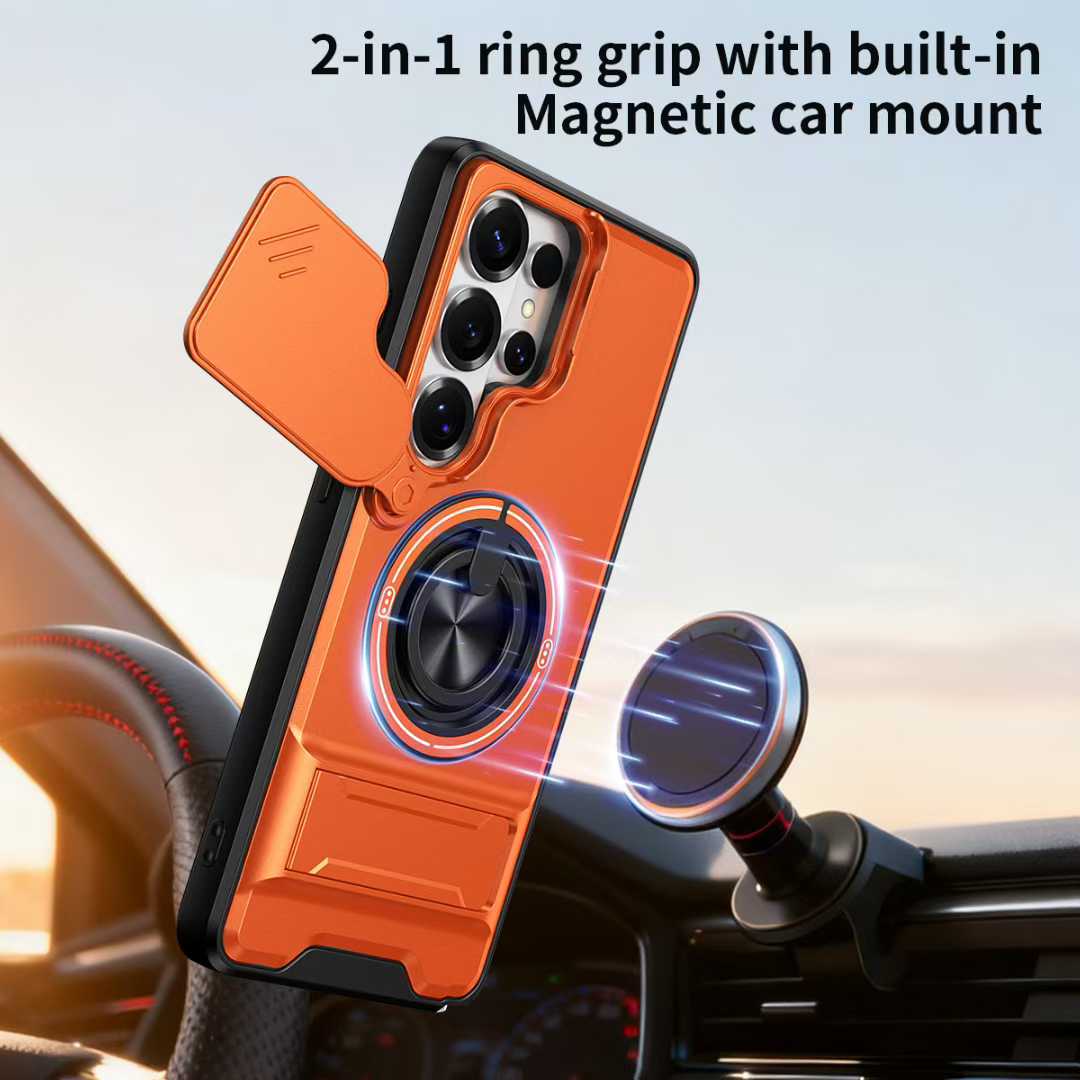 360-degree rotating mobile phone case