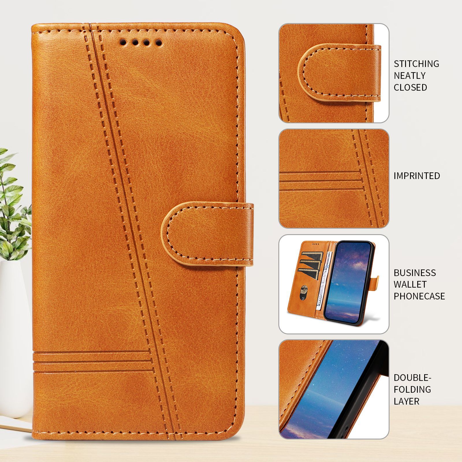 PU wallet case