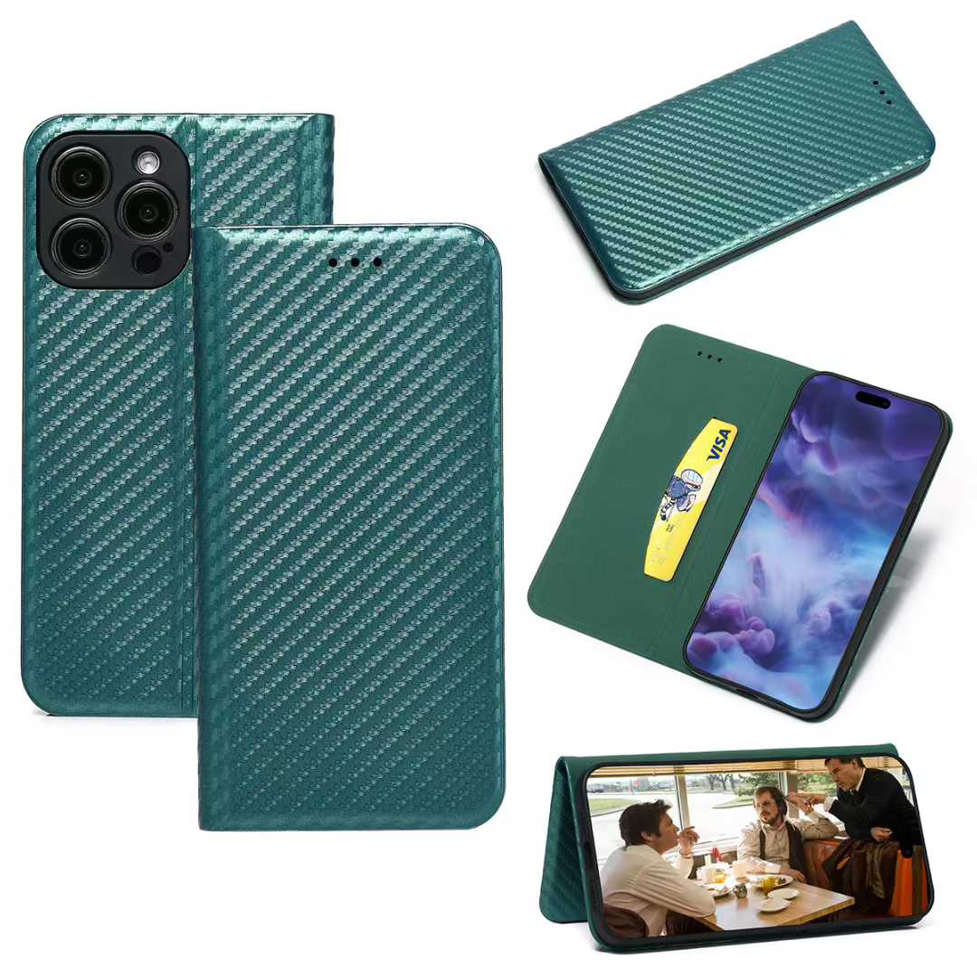 PU carbon leather case