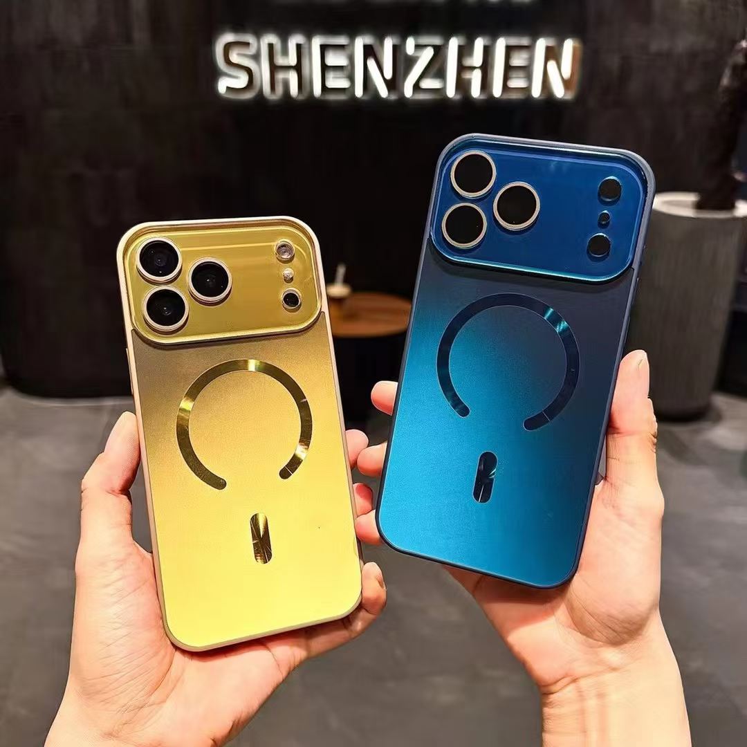 PC+TPU Hybrid Material Magsafe Mobile Phone Case