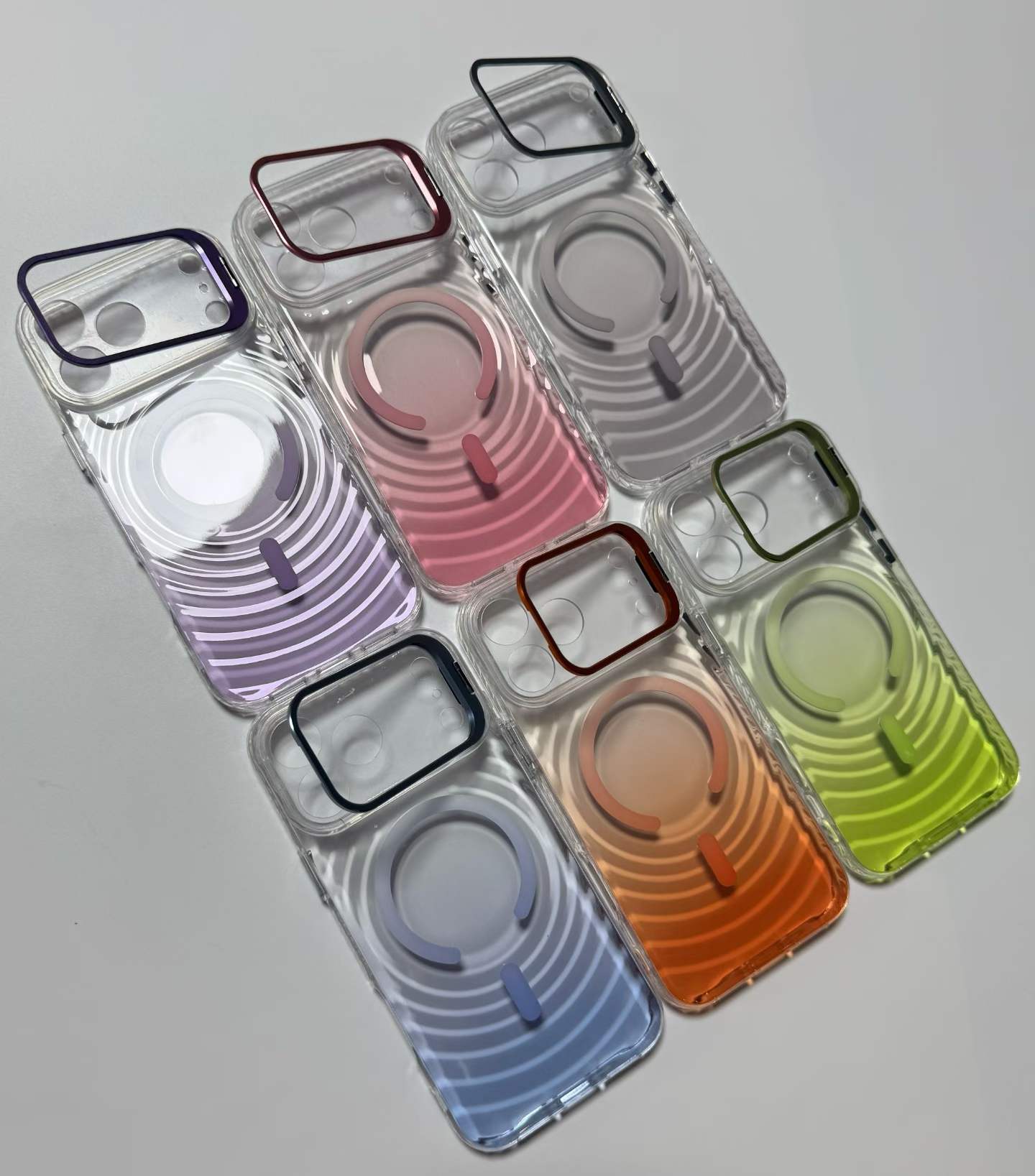 Mobile phone magsafe case for iphone 17 series