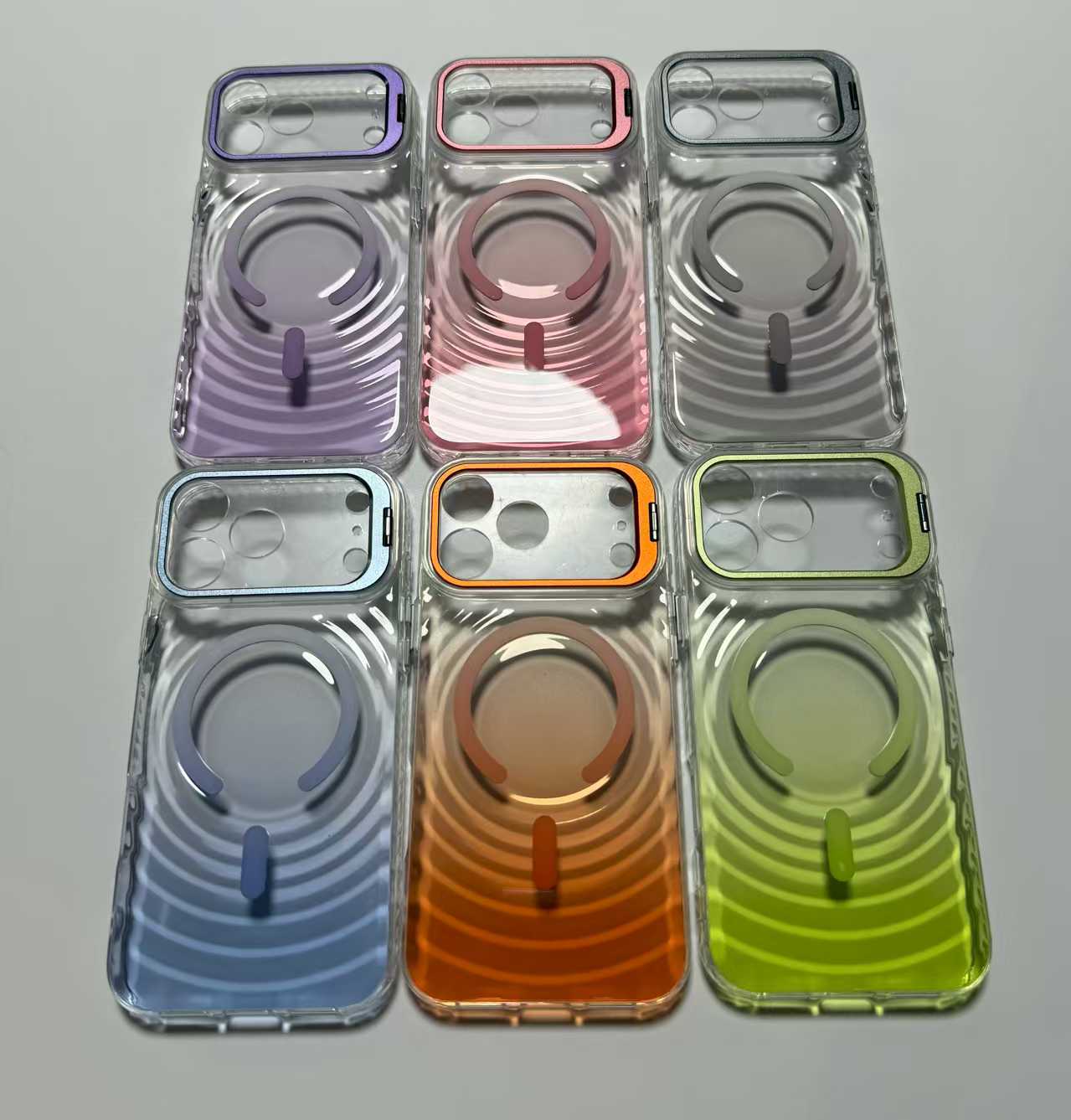 Mobile phone magsafe case for iphone 17 series