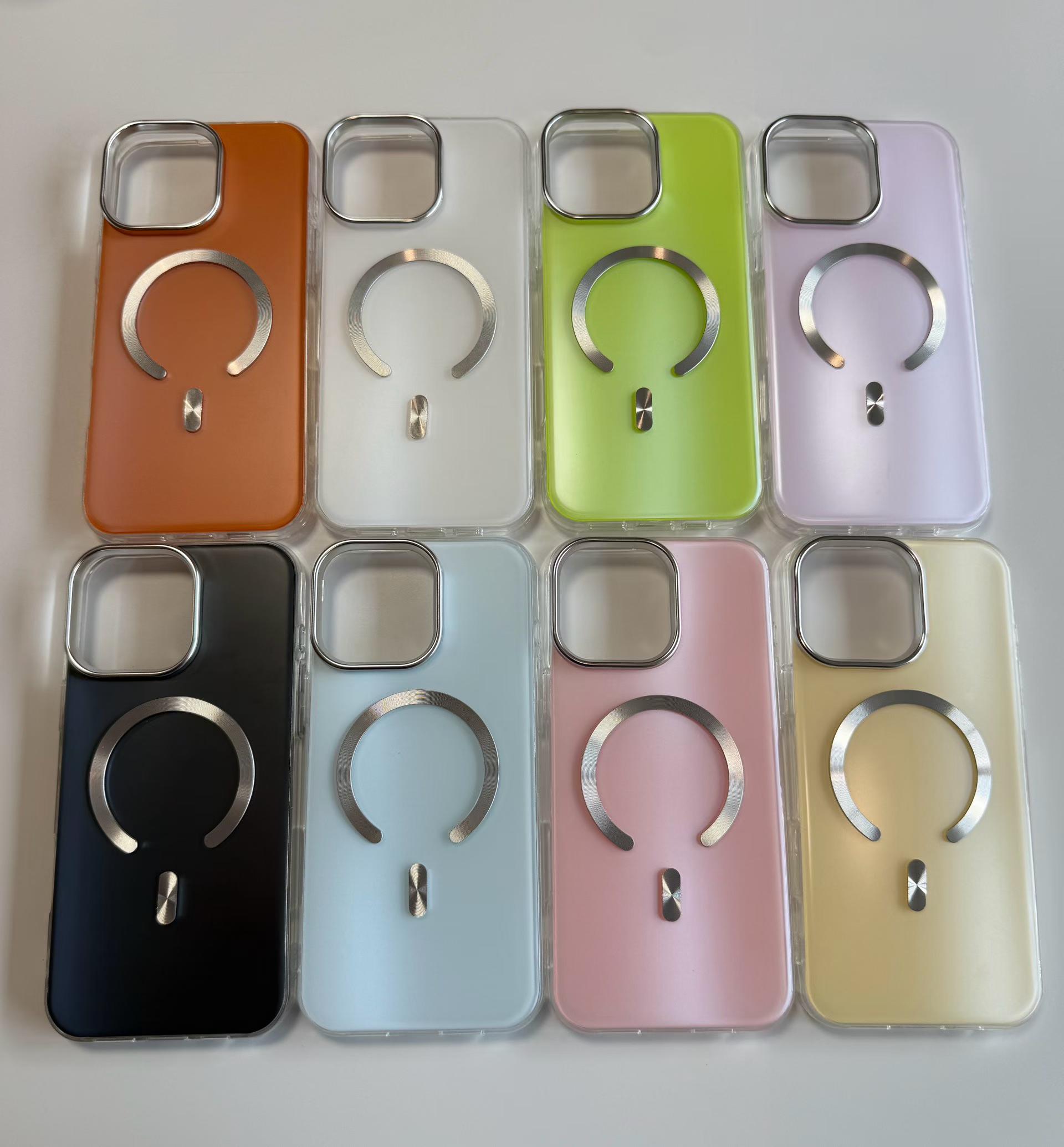 Mobile phone magsafe case for iphone 16 series