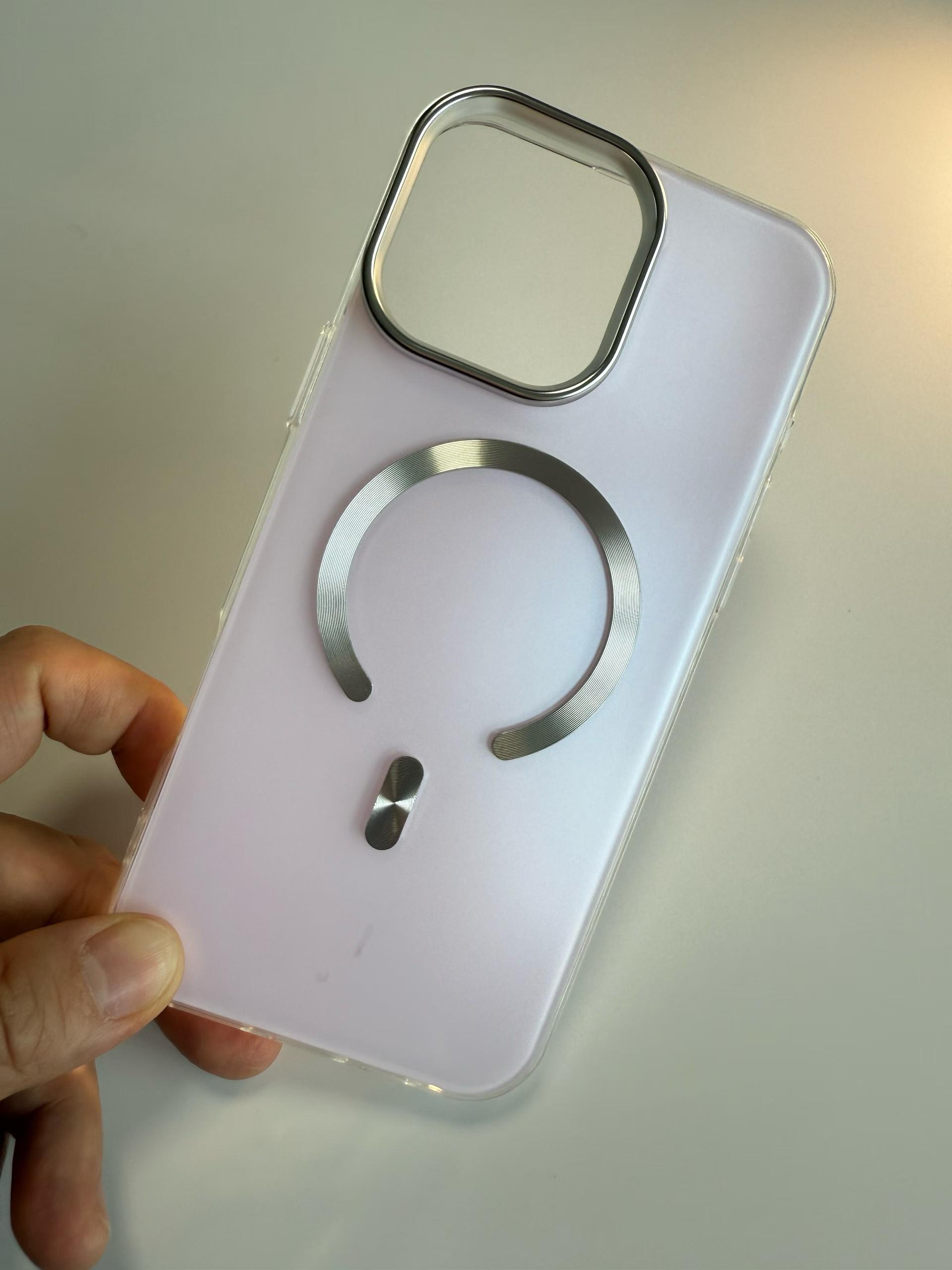 Mobile phone magsafe case for iphone 16 series