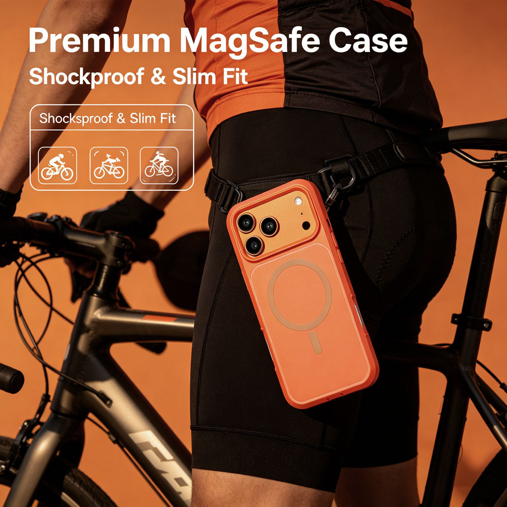 Defender 360 rotating magsafe case