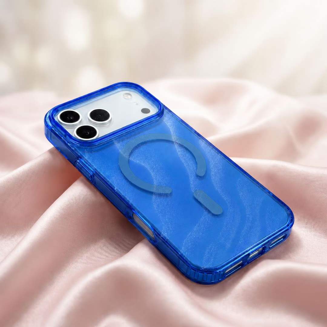 Antishock charging mag safe phone case