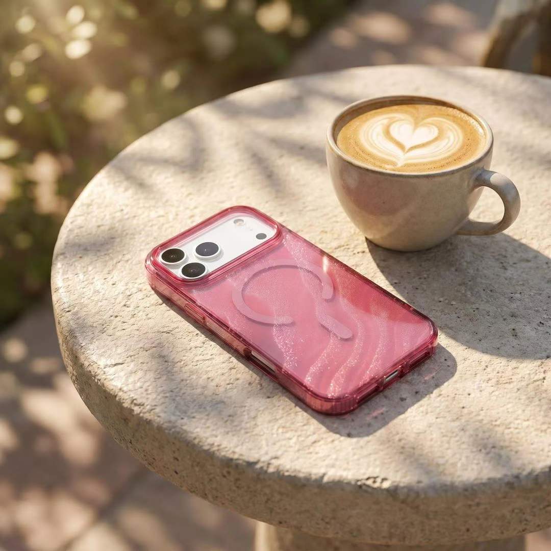 Antishock charging mag safe phone case