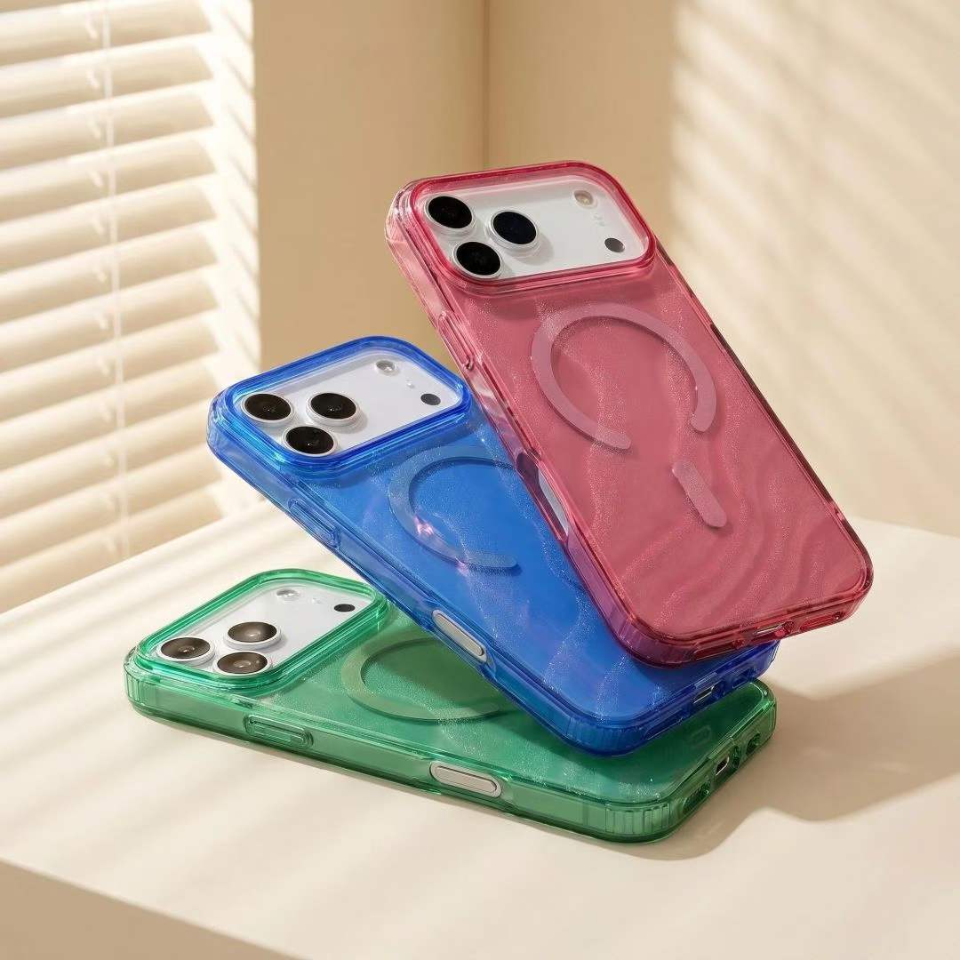 Antishock charging mag safe phone case