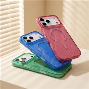 Antishock charging mag safe phone case
