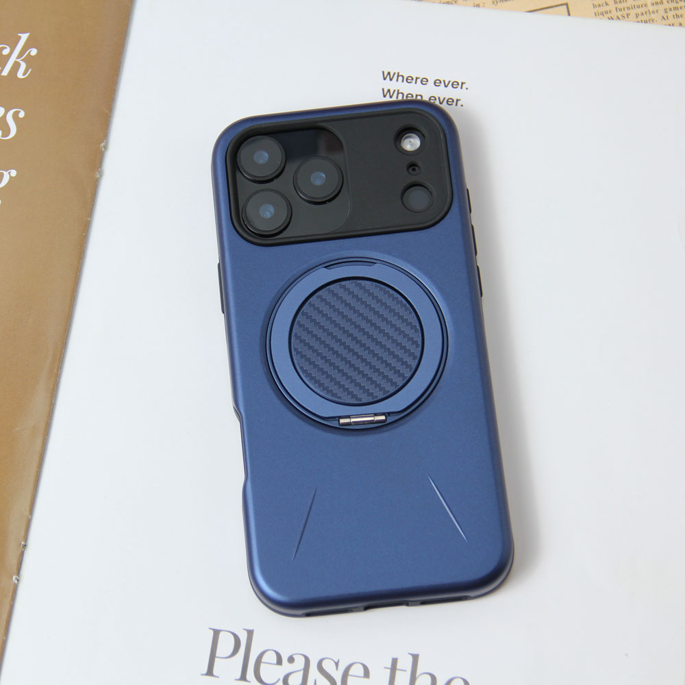 Colorful Magnetic Ring Stand TPU Protective Phone Case