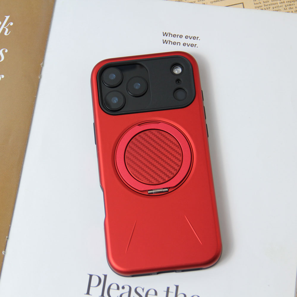 Colorful Magnetic Ring Stand TPU Protective Phone Case