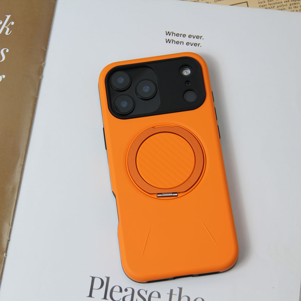 Colorful Magnetic Ring Stand TPU Protective Phone Case