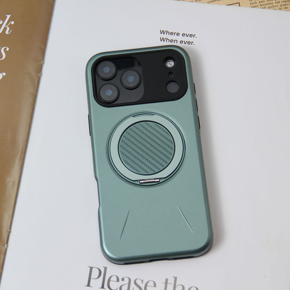 Colorful Magnetic Ring Stand TPU Protective Phone Case
