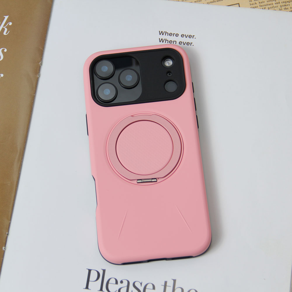 Colorful Magnetic Ring Stand TPU Protective Phone Case