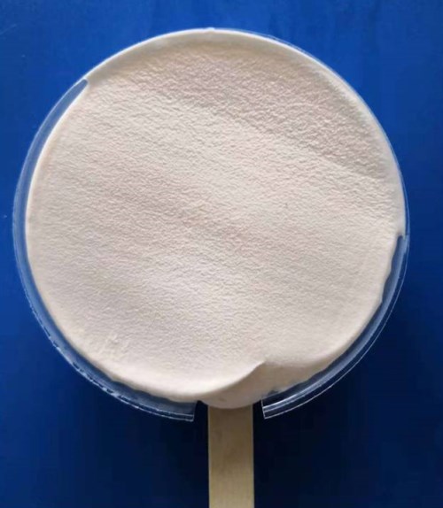 2019 New extruded ice cream developed by Tian Yi Food Tech.