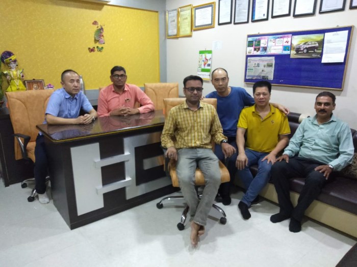 Tian Yi Technical Team visit India ice cream factories to provide technical support!