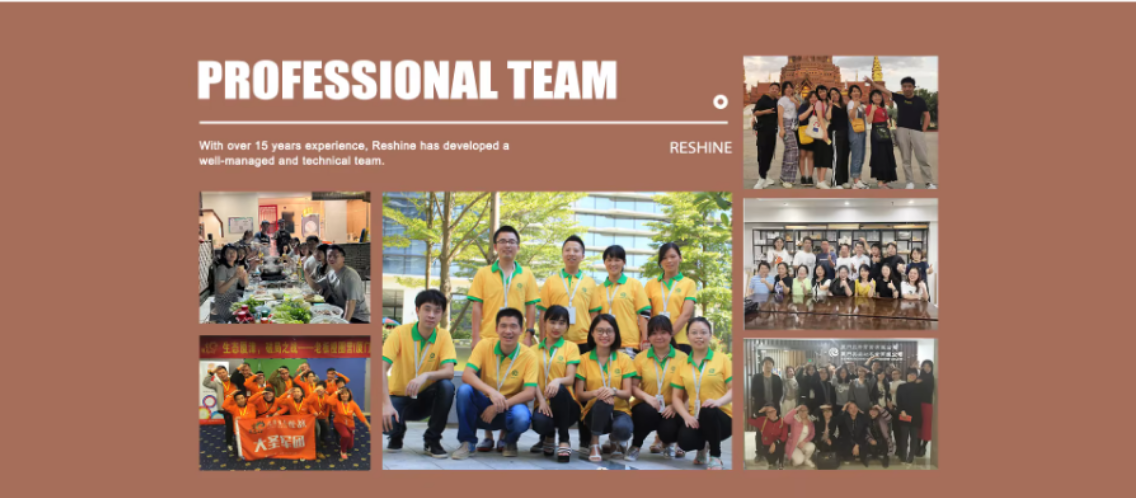 Extensive team building programs