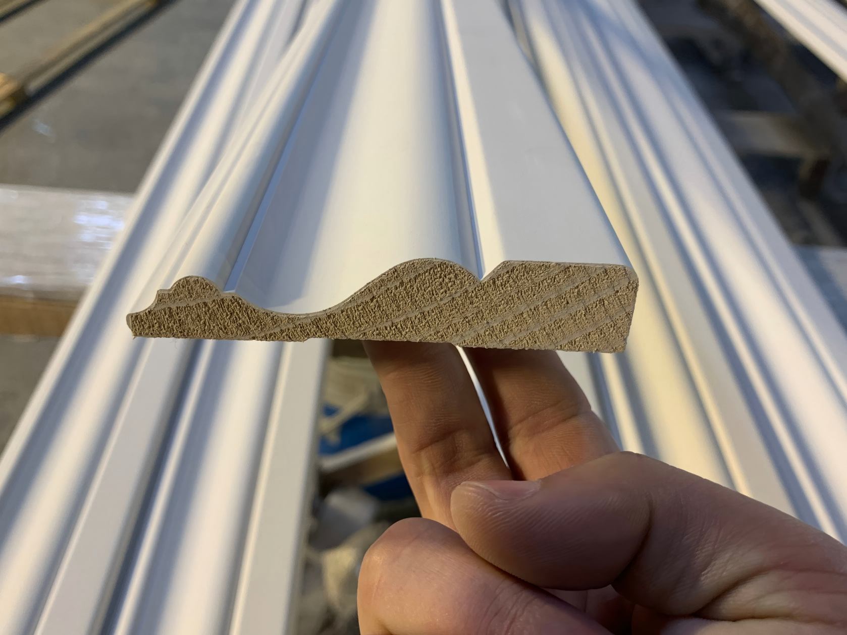 wood door trim