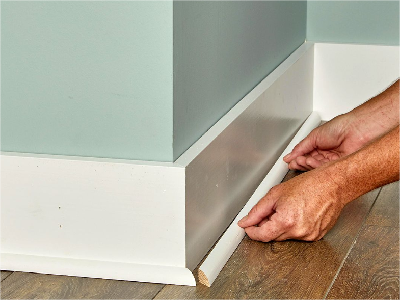 pine shoe molding