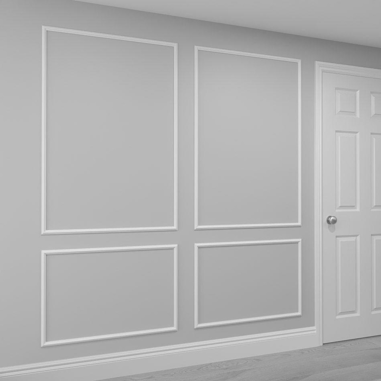 pine chair rail molding