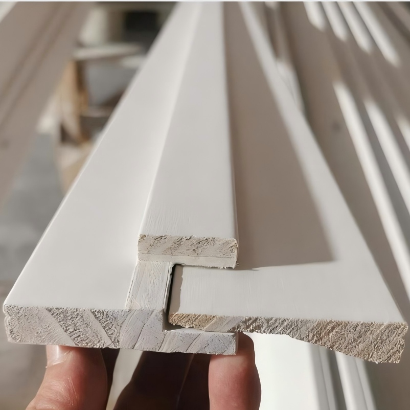 Wooden Door Frame Interior Door Jamb and Door Frame