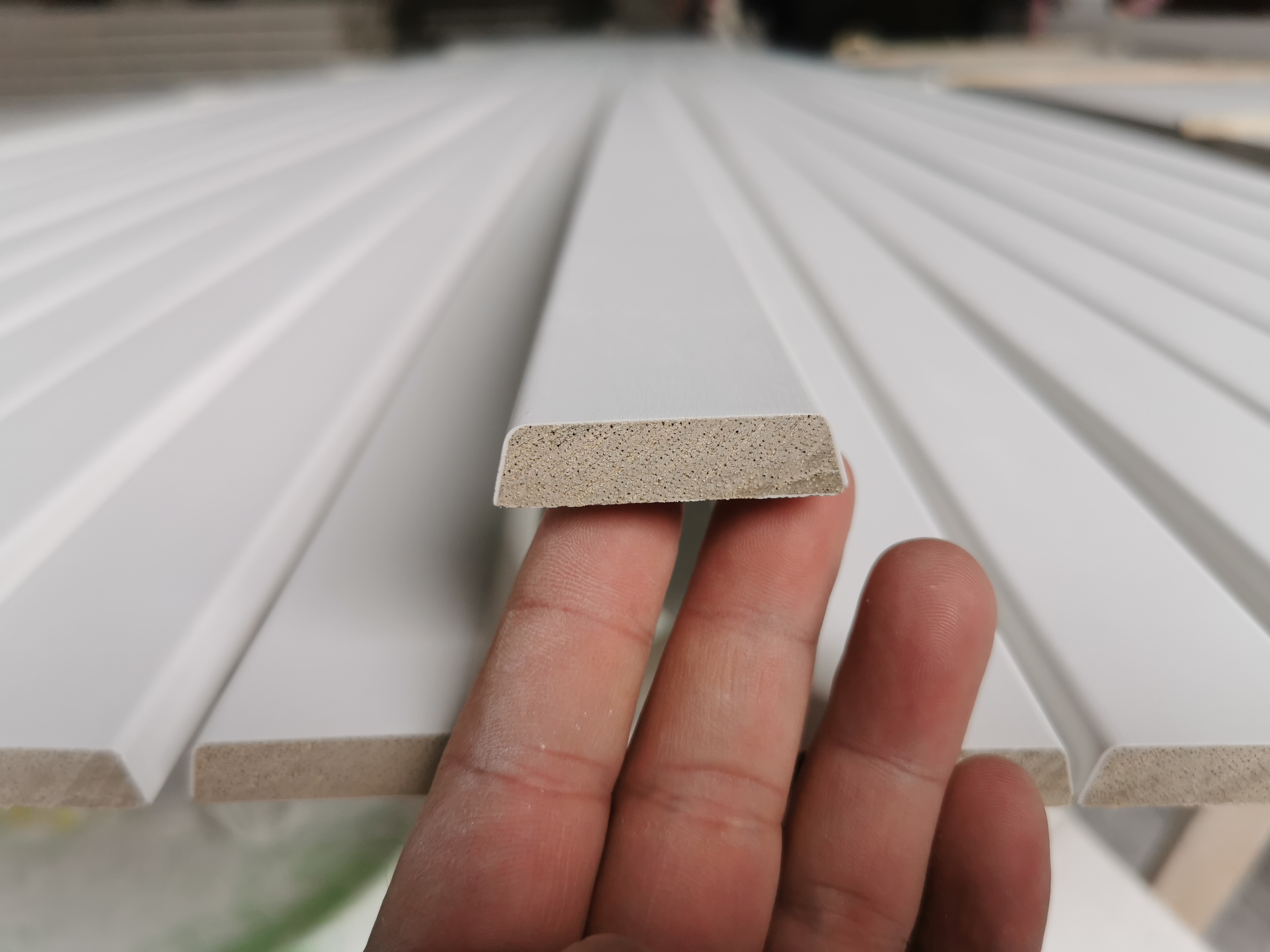 Pre Painted Priming Wood Trim Molding Inside House