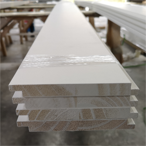 Interior Wood Trim Primed Shiplap Wall Panels